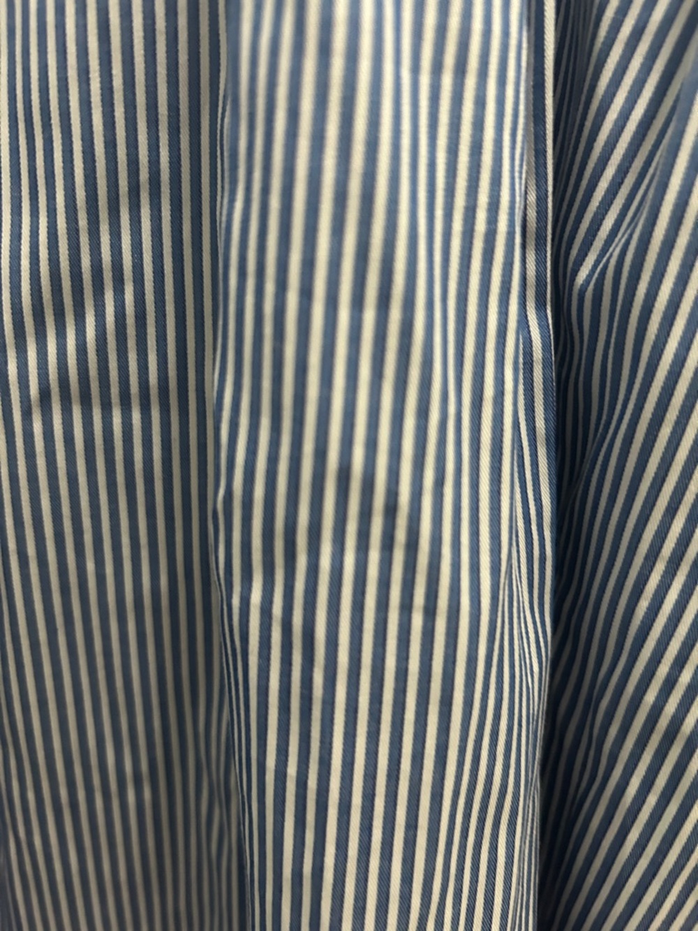 Sugarlips Blue-White Striped Button Front Mini Dress - Picture 5 of 5